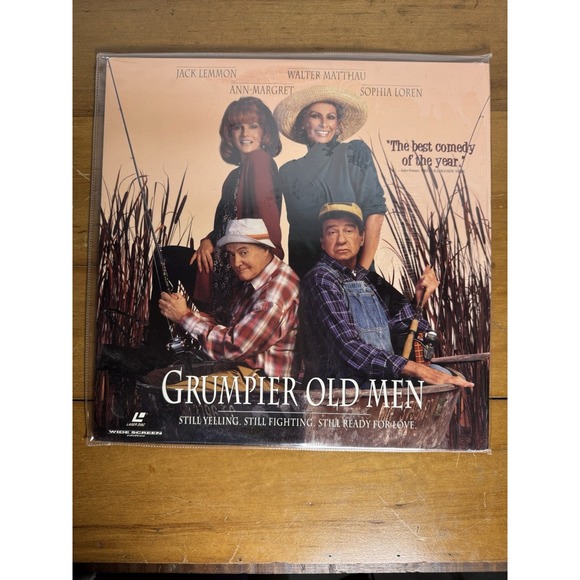 Other - Grumpier Old Men Laserdisc LD Jack Lemmon Walter Matthau Comedy